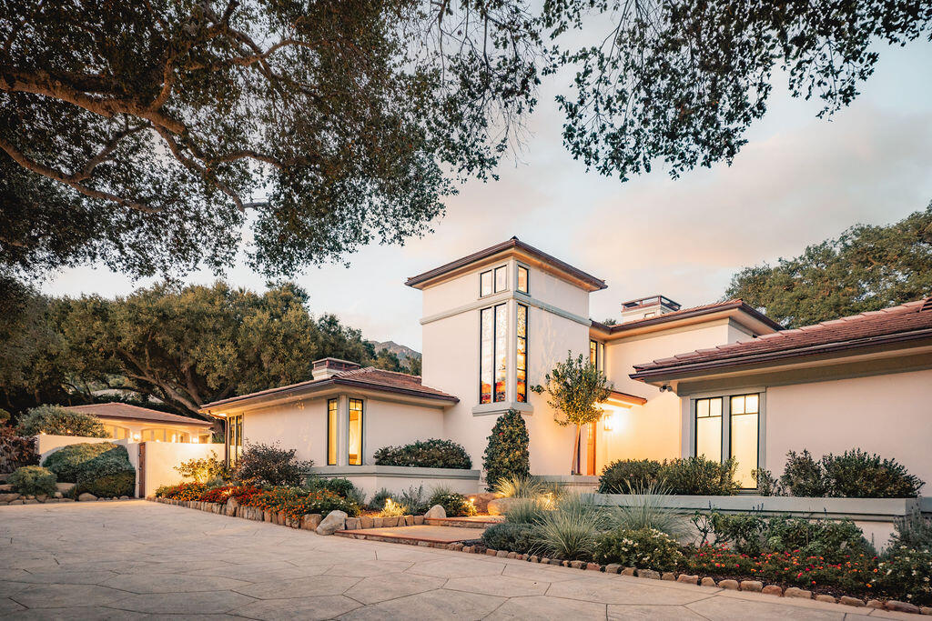 840 Ivy Lane Montecito, CA 93108 - Photo 8 of 57 a front view of a house with a yard