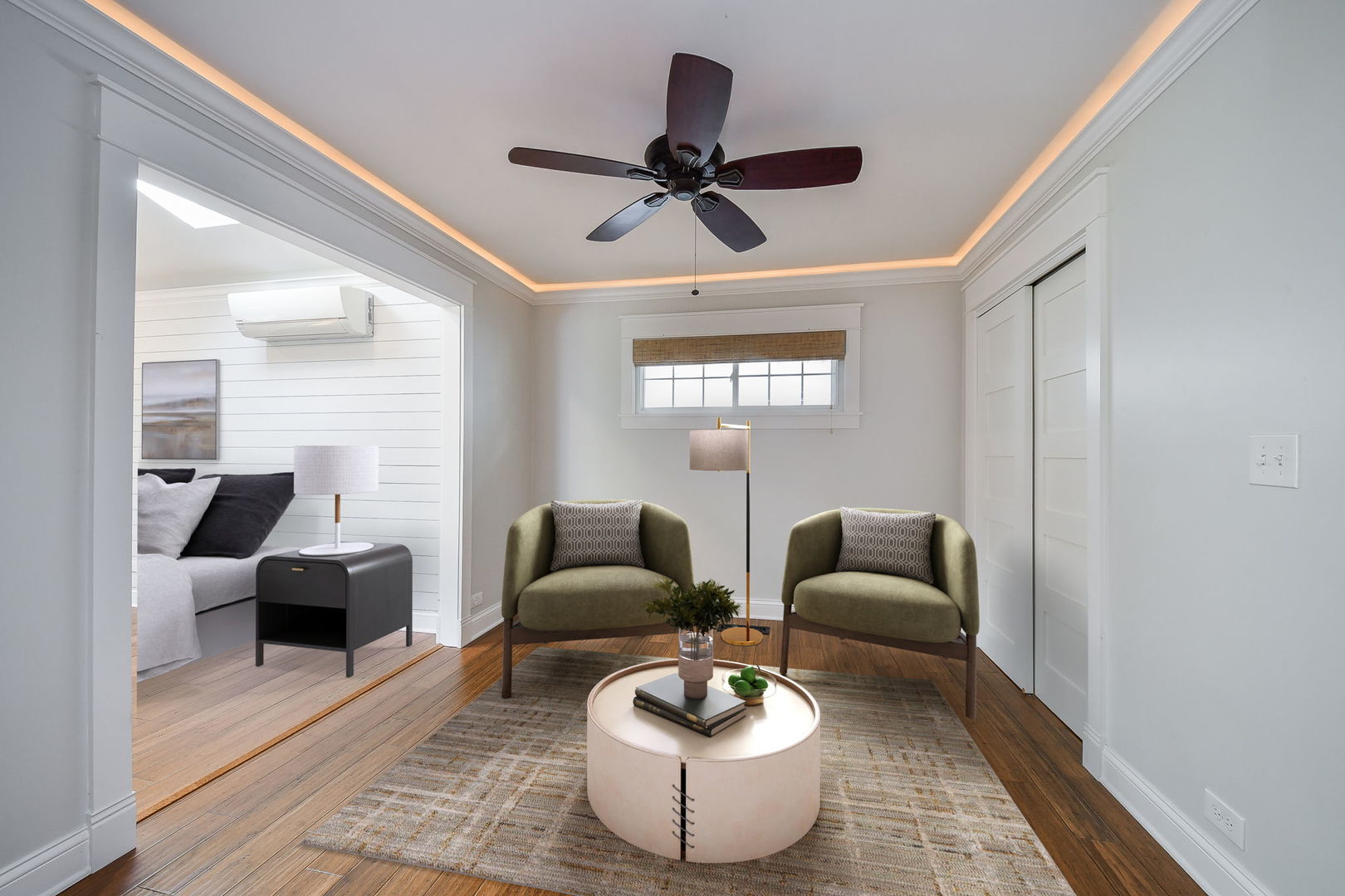 1845 Howard Street Wheaton, IL 60187 - Photo 14 of 29 a living room with furniture and a large window