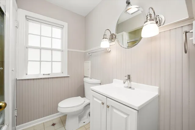 a view of a room with an empty space