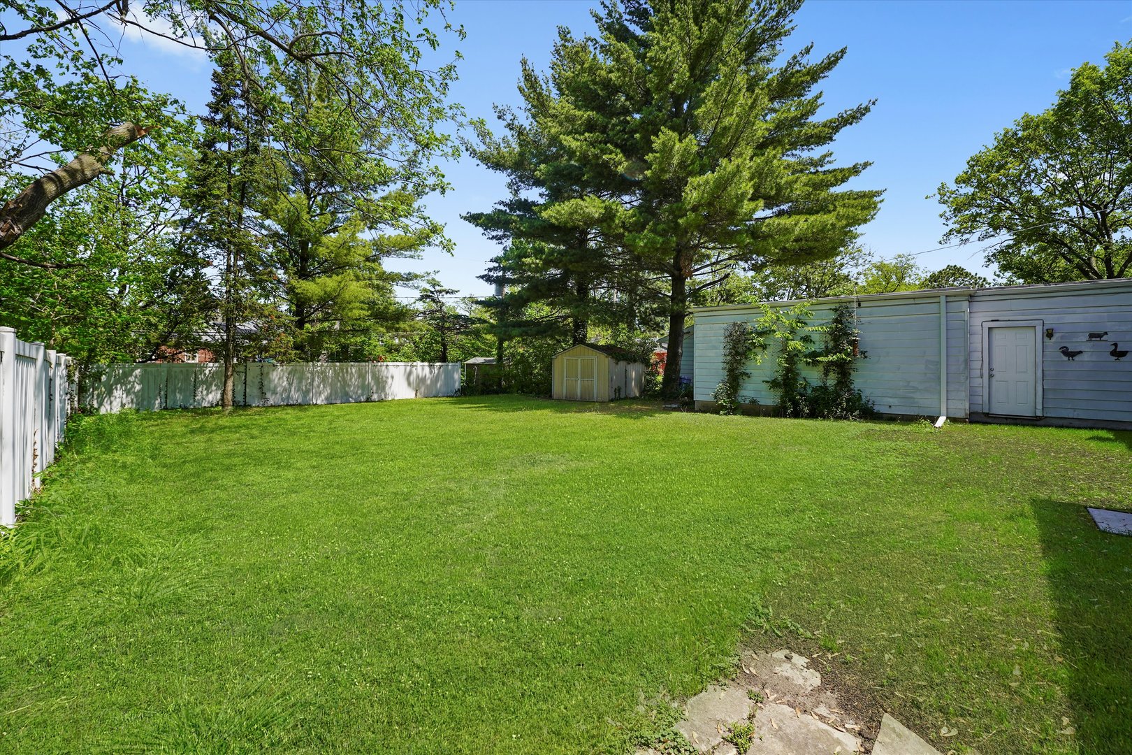 255 Irving Boulevard Chicago Heights, IL 60411 - Photo 34 of 42 a view of a house with a big yard