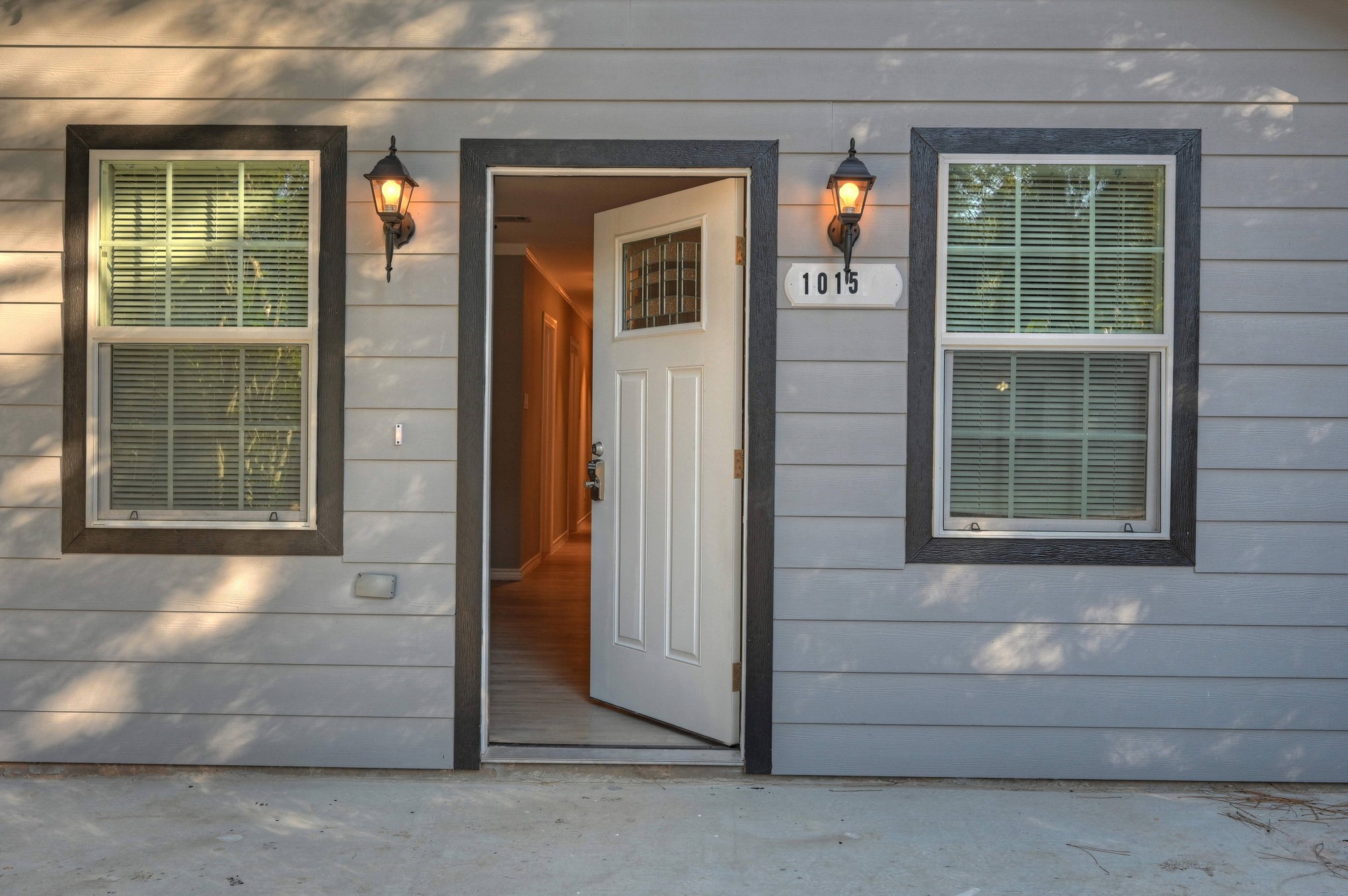 10157 Barberry Street Willis, TX 77318 - Photo 3 of 36 a front view of a house with a glass door and door
