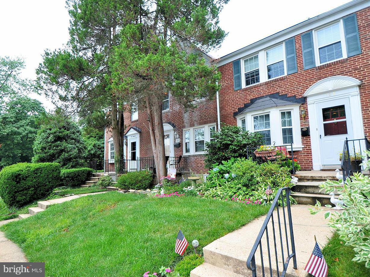 104 Overbrook Road Baltimore, MD 21212 - Photo 2 of 27 a front view of a house with a yard