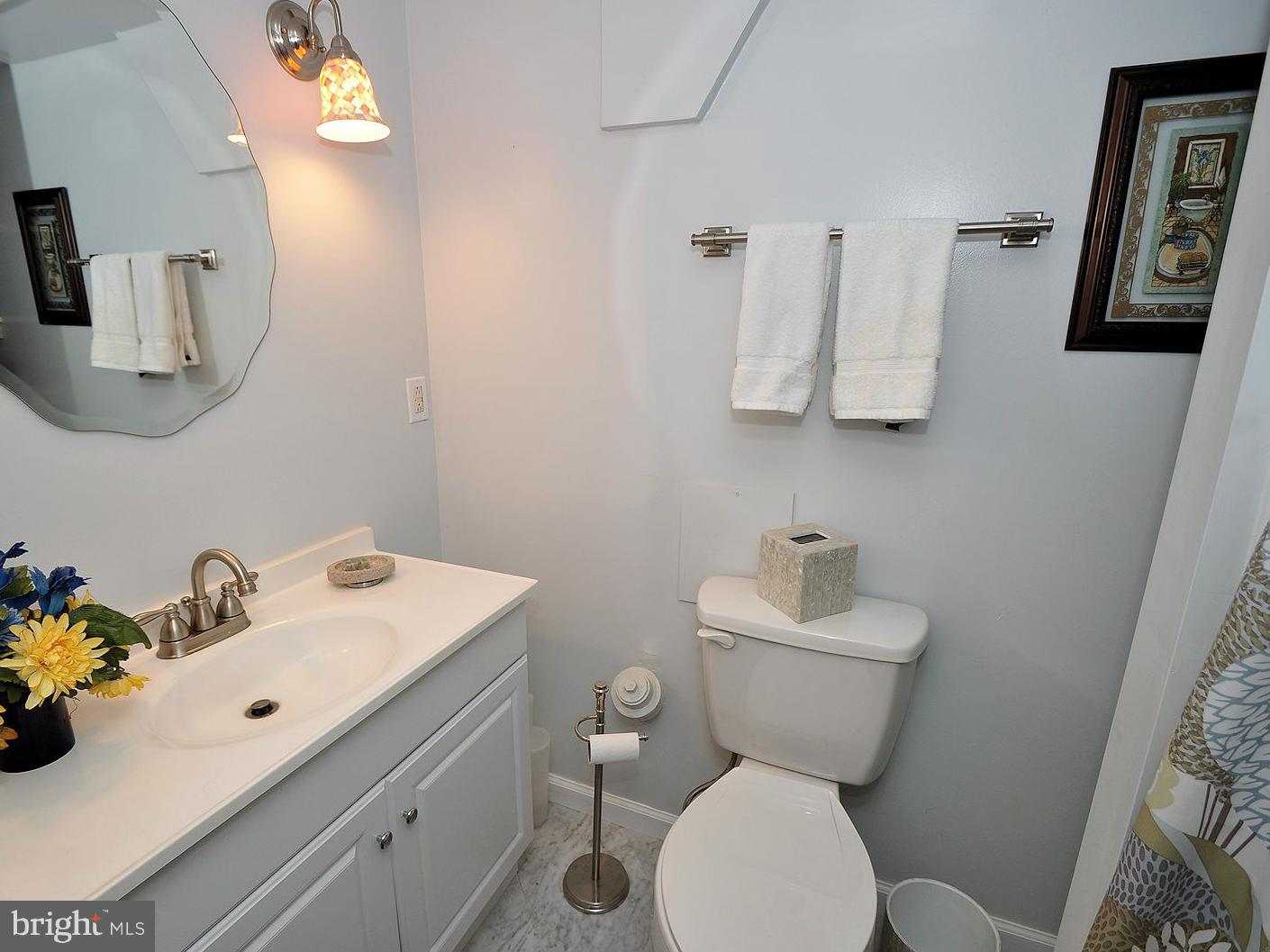 104 Overbrook Road Baltimore, MD 21212 - Photo 16 of 27 a bathroom with a sink mirror and toilet