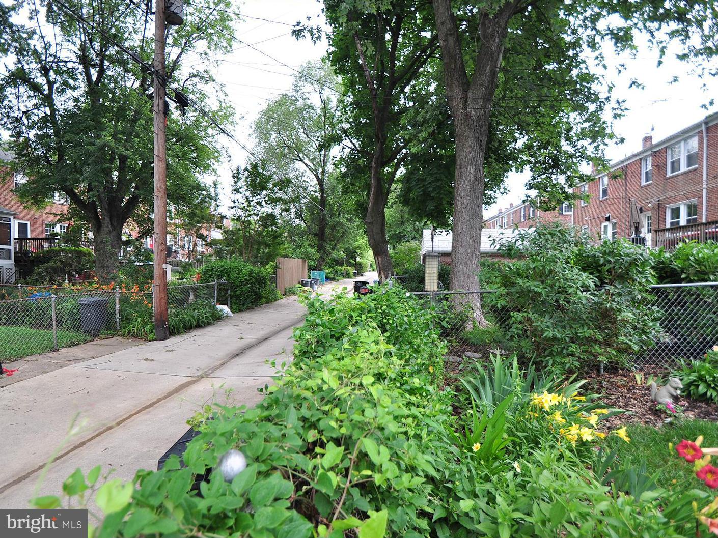 104 Overbrook Road Baltimore, MD 21212 - Photo 24 of 27 a view of a street with a tree on the side of it