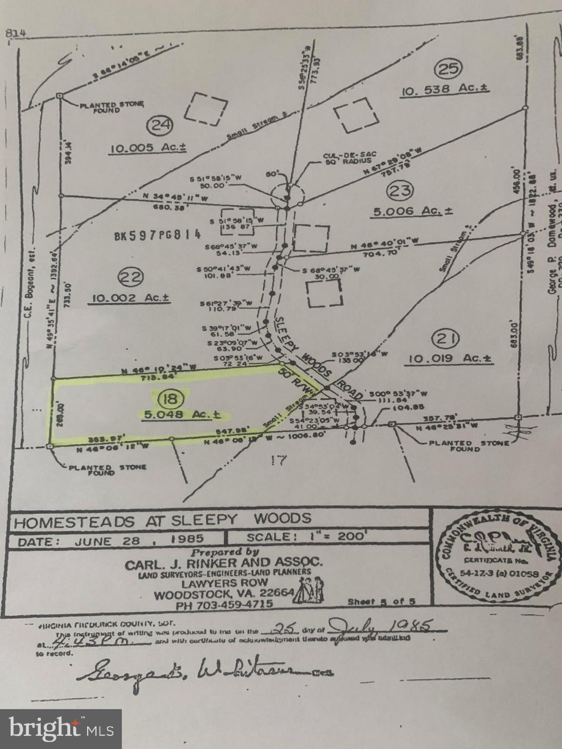 Lot 18 Sleepywoods Road Cross Junction, VA 22625 - Photo 8 of 10 Gallery Image 8