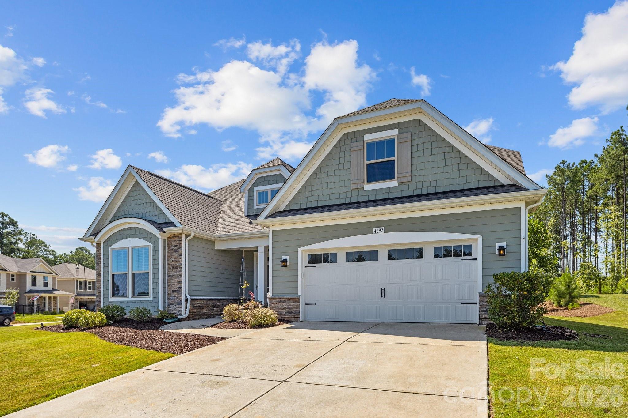 4697 Rinaldo Road York, SC 29745 - Photo 2 of 37 a front view of a house with a yard