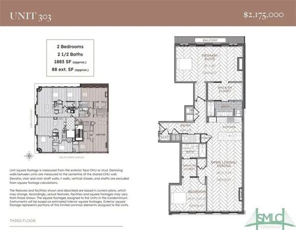 $2,175,000 | 302 East Oglethorpe Avenue, Unit 303, Savannah, GA 31401