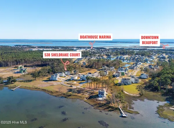 $1,475,000 | 538 Sheldrake Court, Beaufort, NC 28516