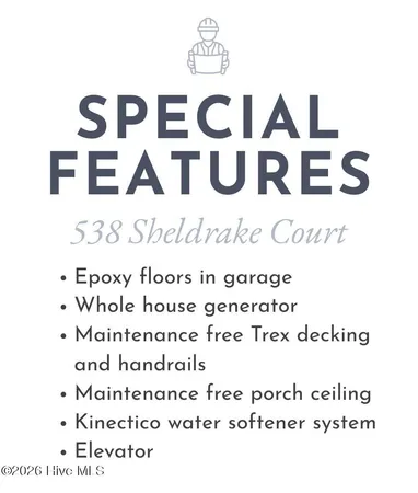 $1,475,000 | 538 Sheldrake Court, Beaufort, NC 28516