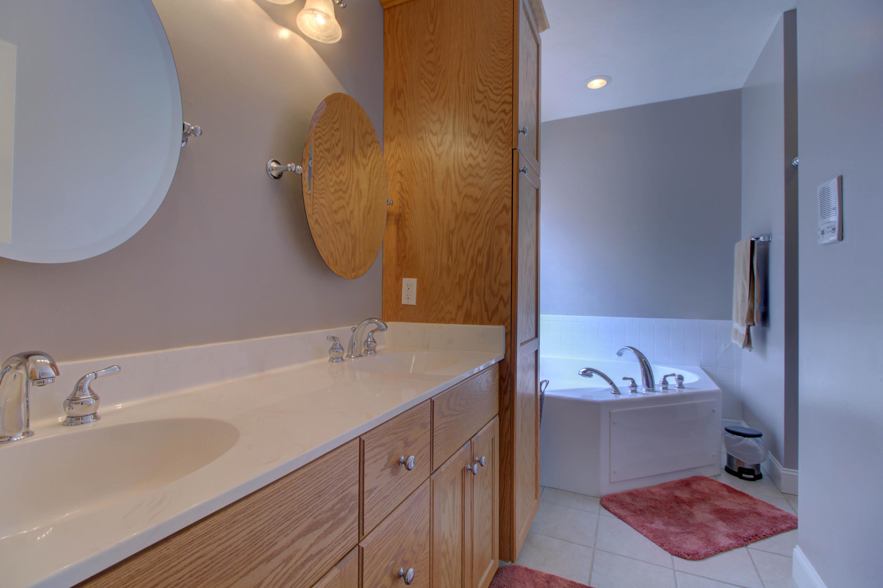 80 Cobblestone Drive Blue Ridge, VA 24064 - Photo 29 of 59 a bathroom with a sink and a mirror