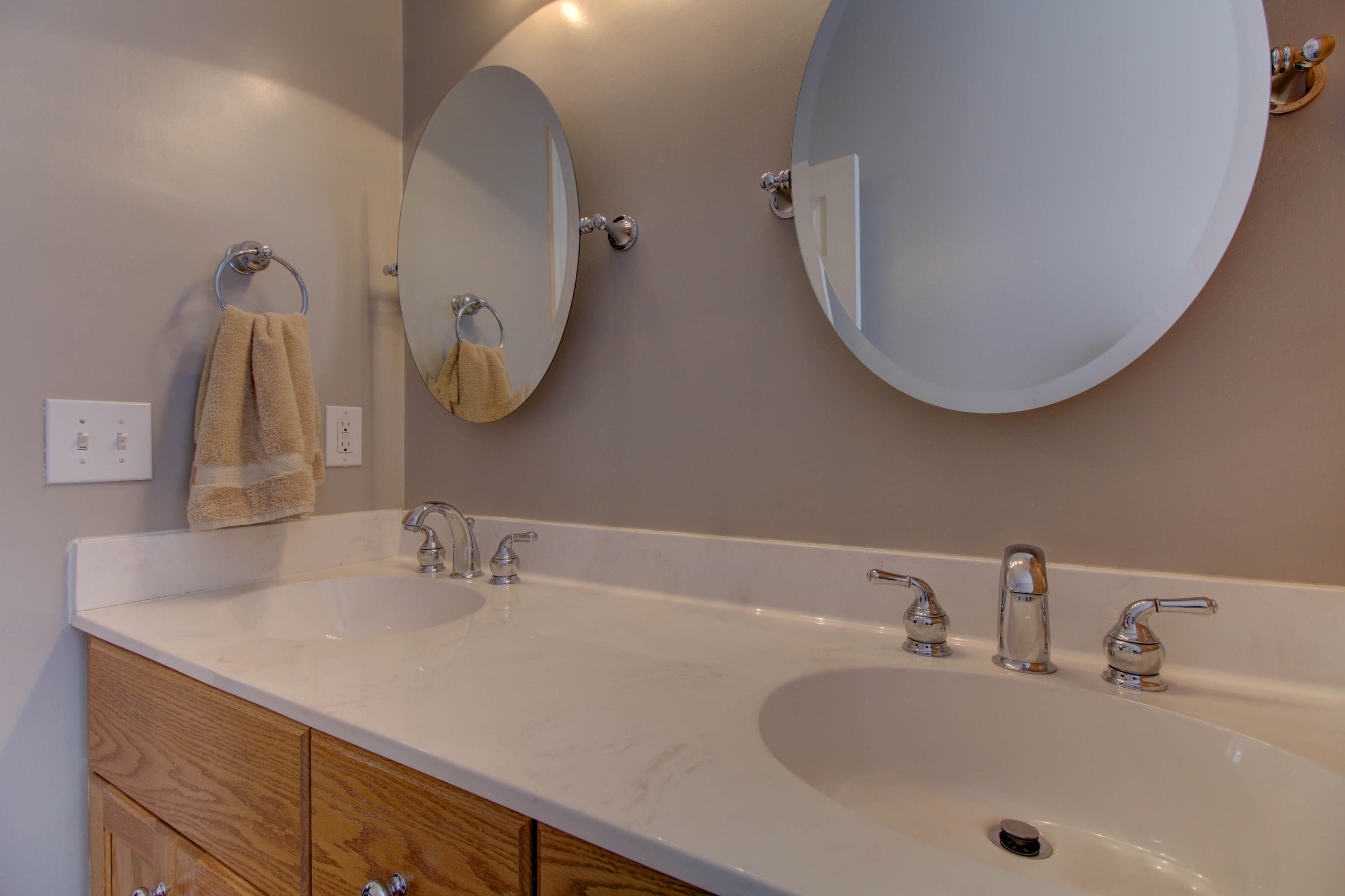 80 Cobblestone Drive Blue Ridge, VA 24064 - Photo 31 of 59 a bathroom with a sink and a mirror