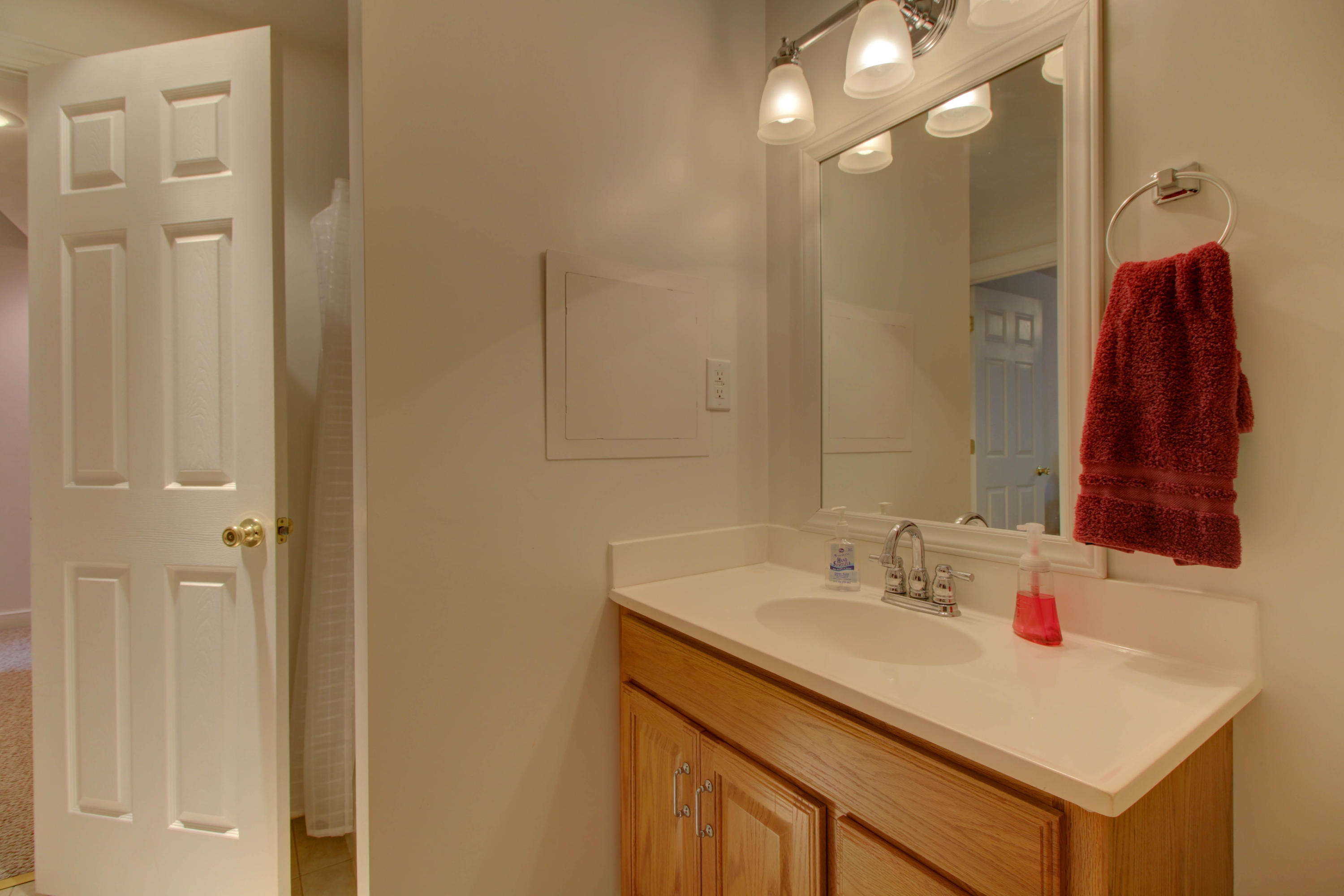 80 Cobblestone Drive Blue Ridge, VA 24064 - Photo 41 of 59 a bathroom with a sink vanity and a mirror