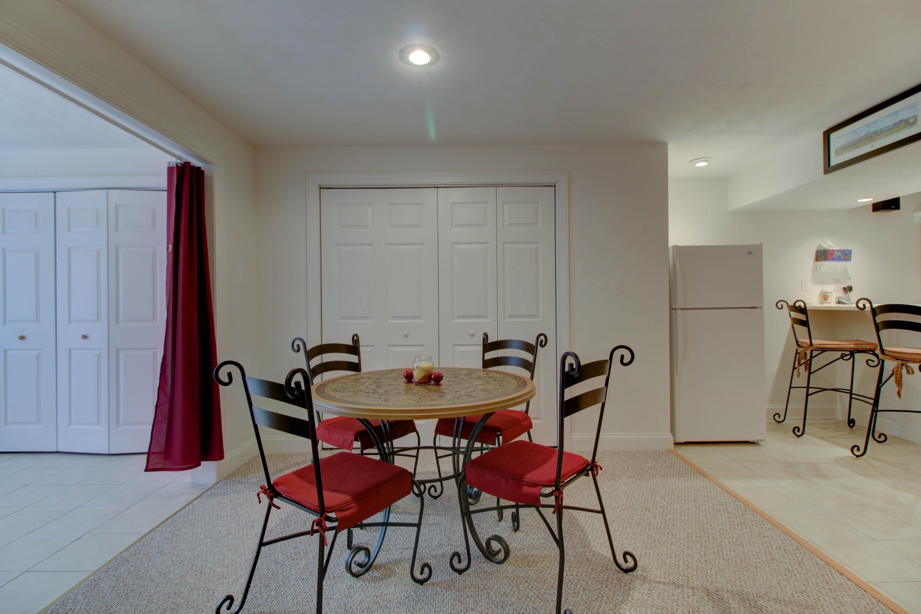 80 Cobblestone Drive Blue Ridge, VA 24064 - Photo 43 of 59 a view of a dining room with furniture and a chandelier