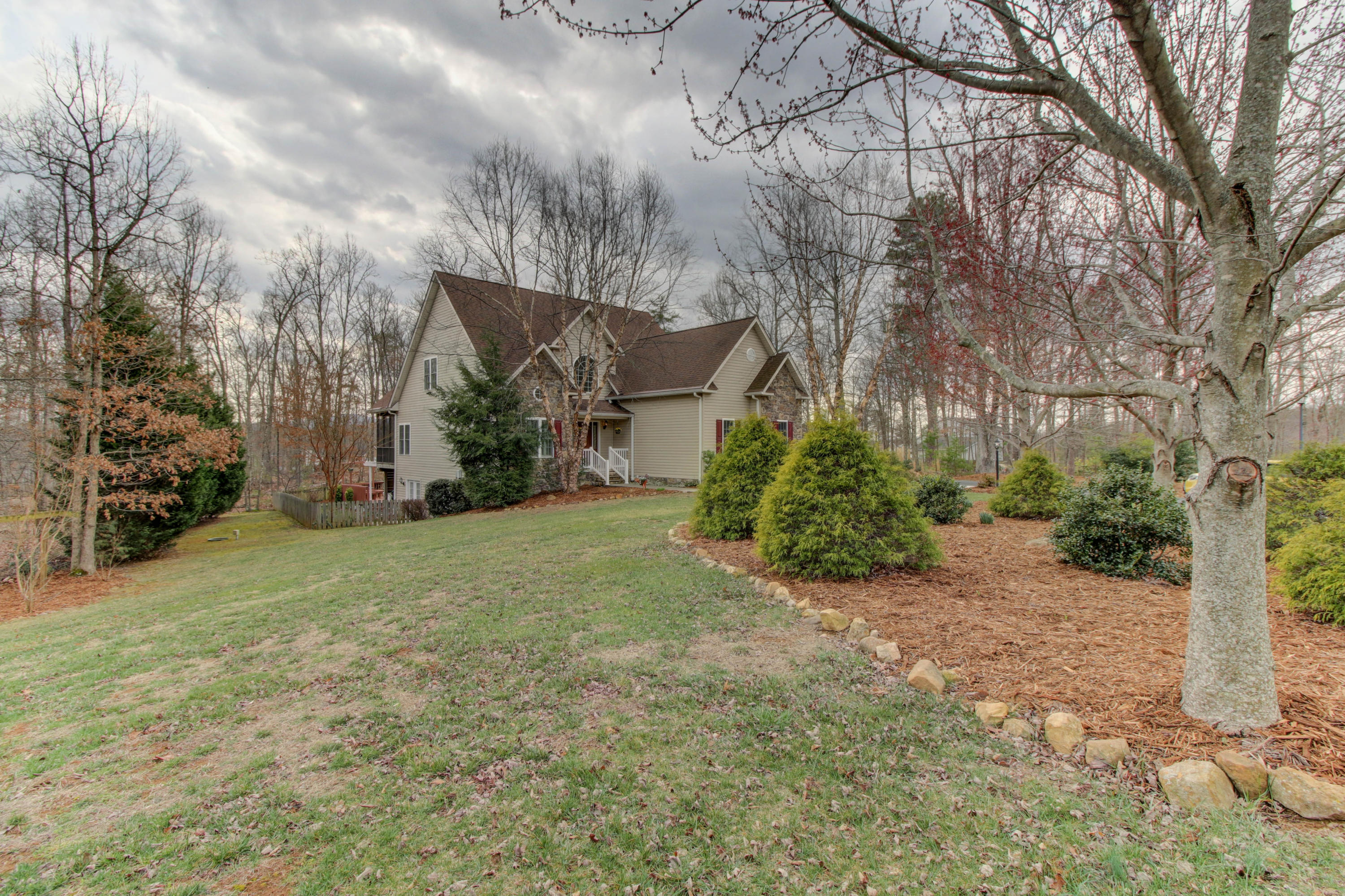 80 Cobblestone Drive Blue Ridge, VA 24064 - Photo 57 of 59 a view of a house with a yard