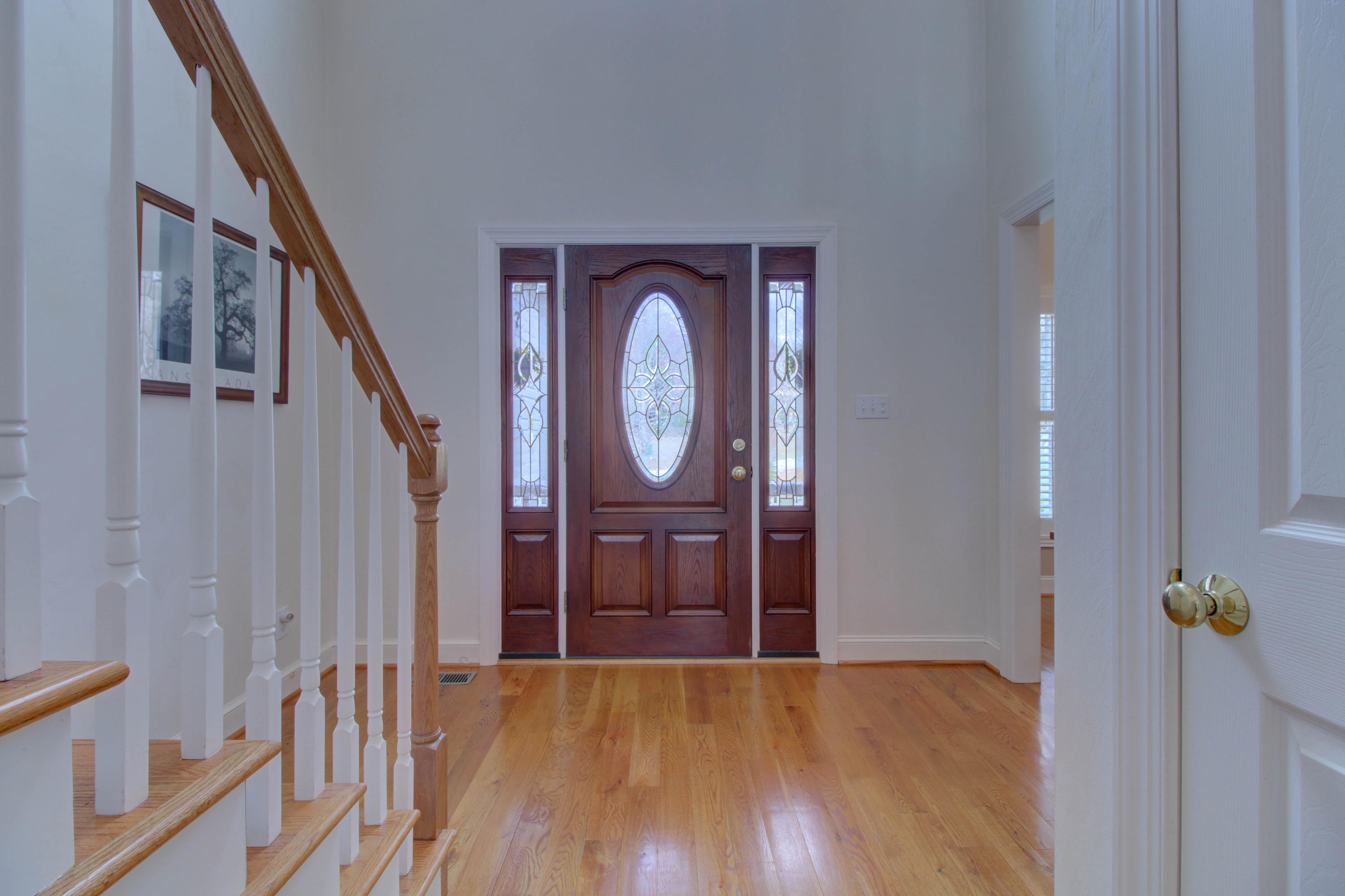 80 Cobblestone Drive Blue Ridge, VA 24064 - Photo 9 of 59 a view of a hallway with wooden floor and entryway