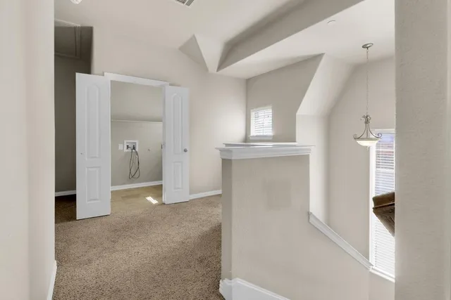 a view of empty room