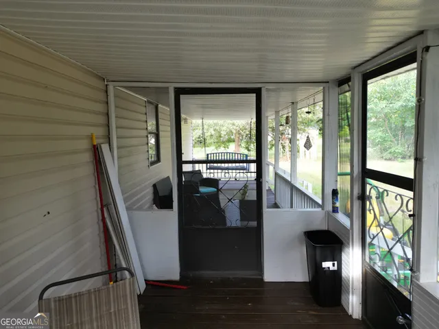 a view of an entryway