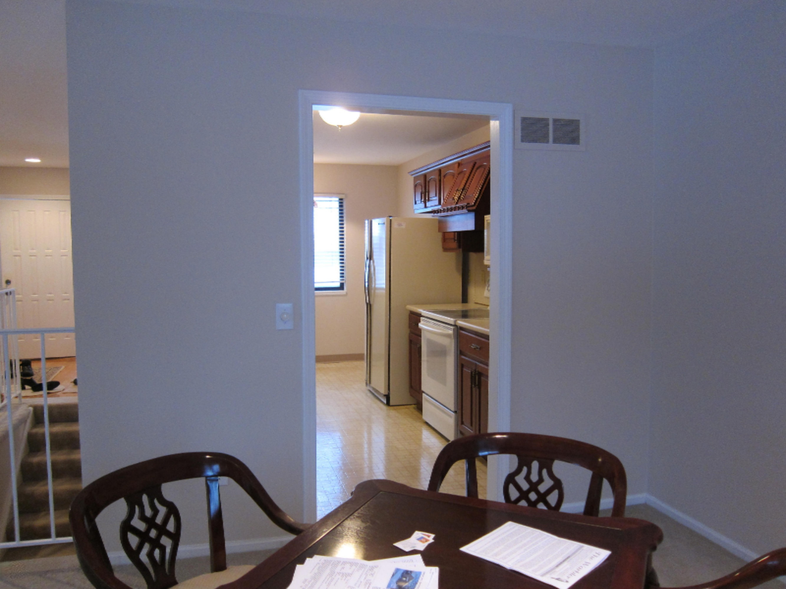 3747 Cedaridge Road Kalamazoo, MI 49008 - Photo 11 of 23 dining to kitchen painted