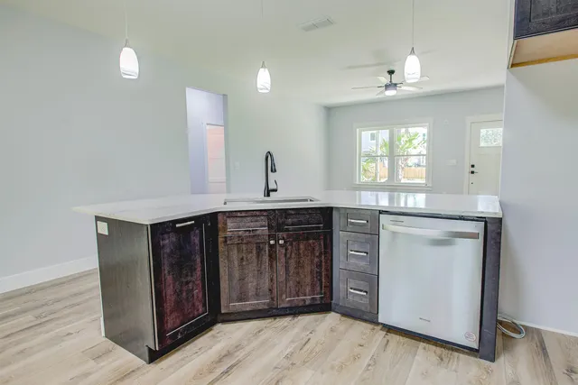 wooden floor in an empty room