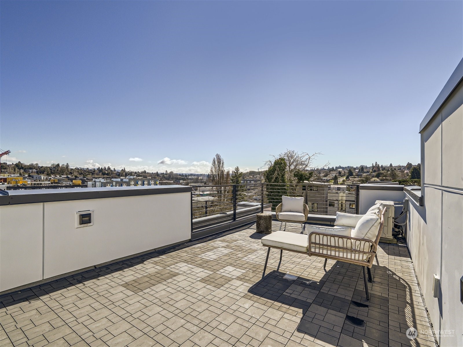 1916 South Grand Street Seattle, WA 98144 - Photo 24 of 26 a view of a terrace with a bench