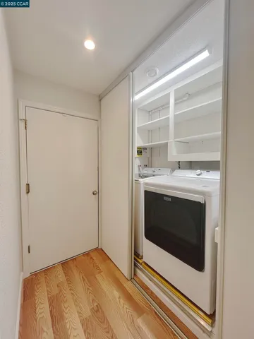 a room with a fireplace