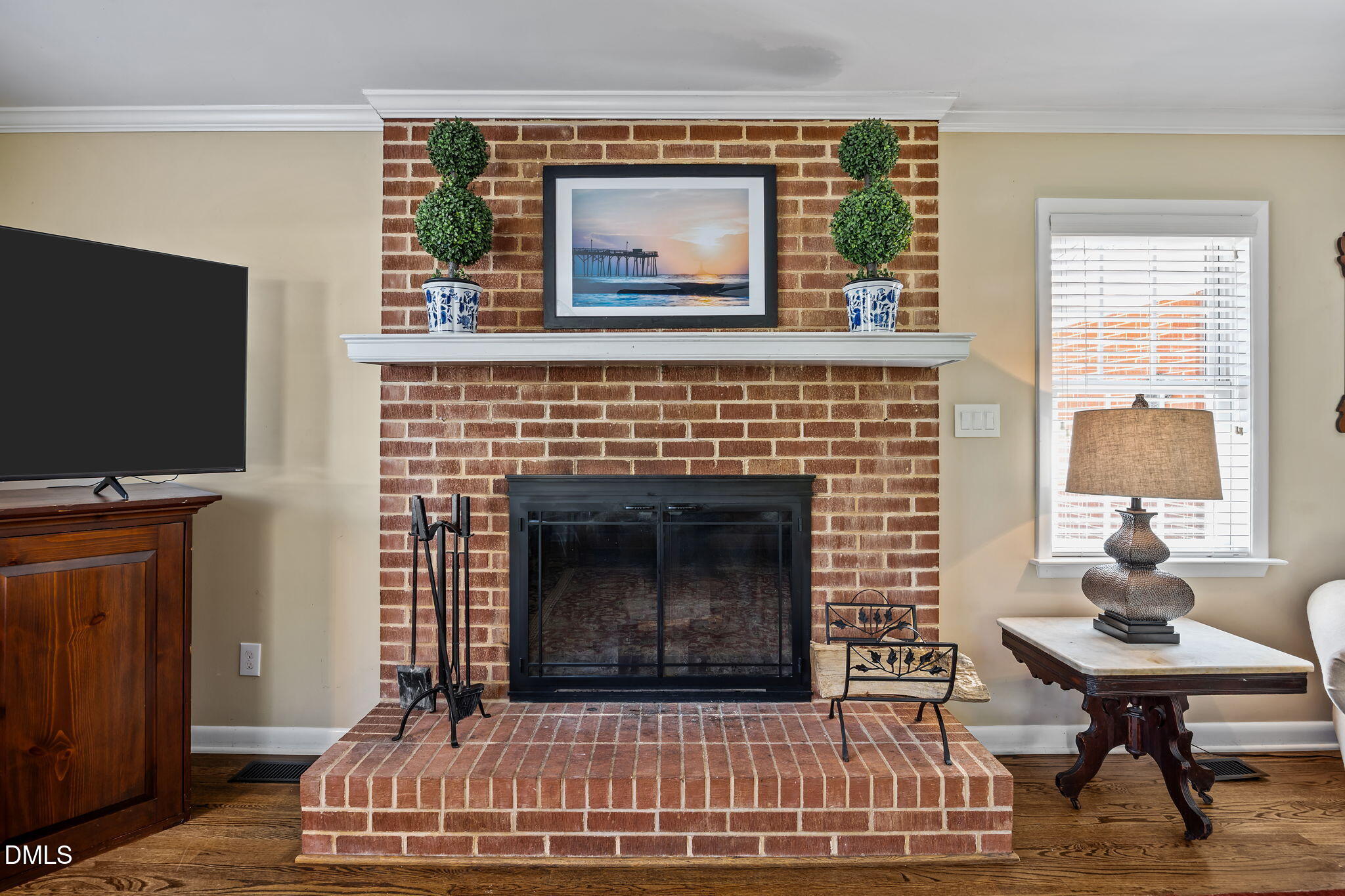 2009 Eagle Rock Road Wendell, NC 27591 - Photo 25 of 50 2009 Eagle Rock Den Pic Masonry Fireplac