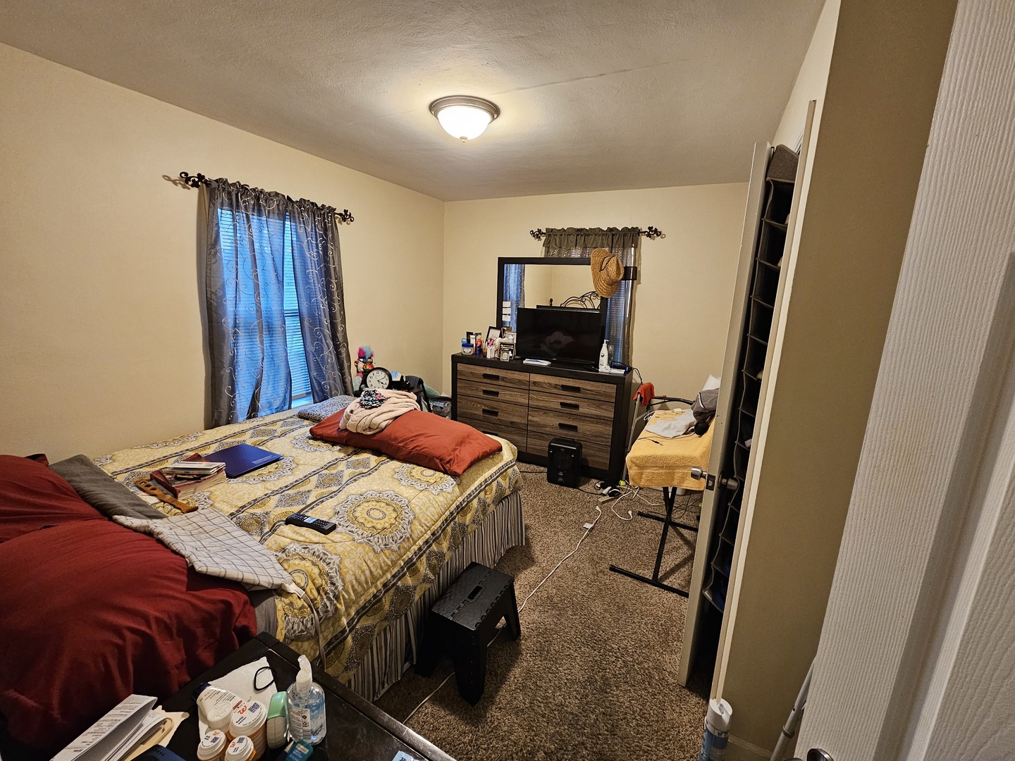 239 South McLean Boulevard Elgin, IL 60123 - Photo 15 of 30 a bedroom with a bed and a flat screen tv