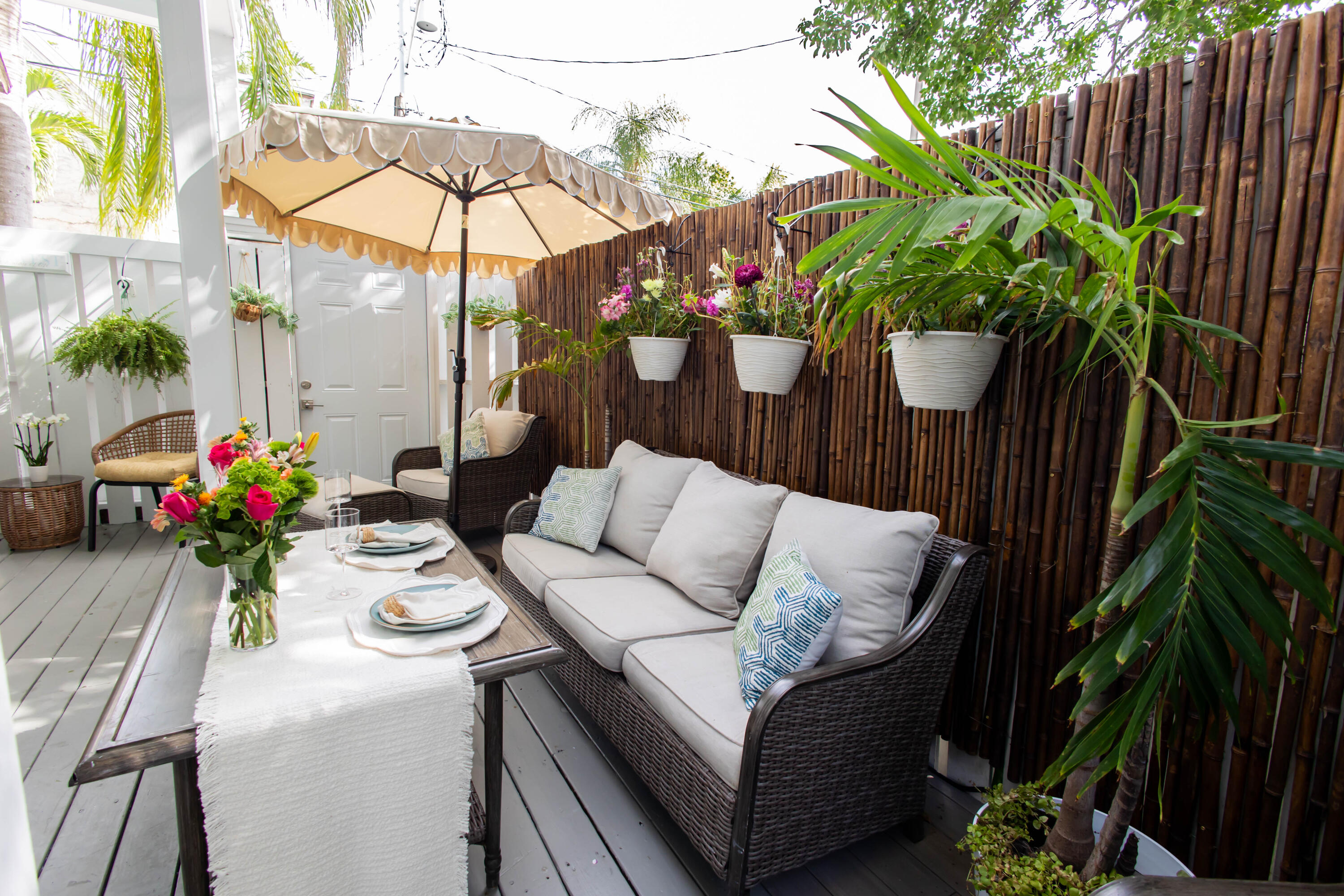 1012 Whitehead Street Key West, FL 33040 - Photo 4 of 49 a view of a tables and chairs in patio