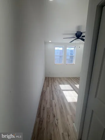 a view of a hallway in a house