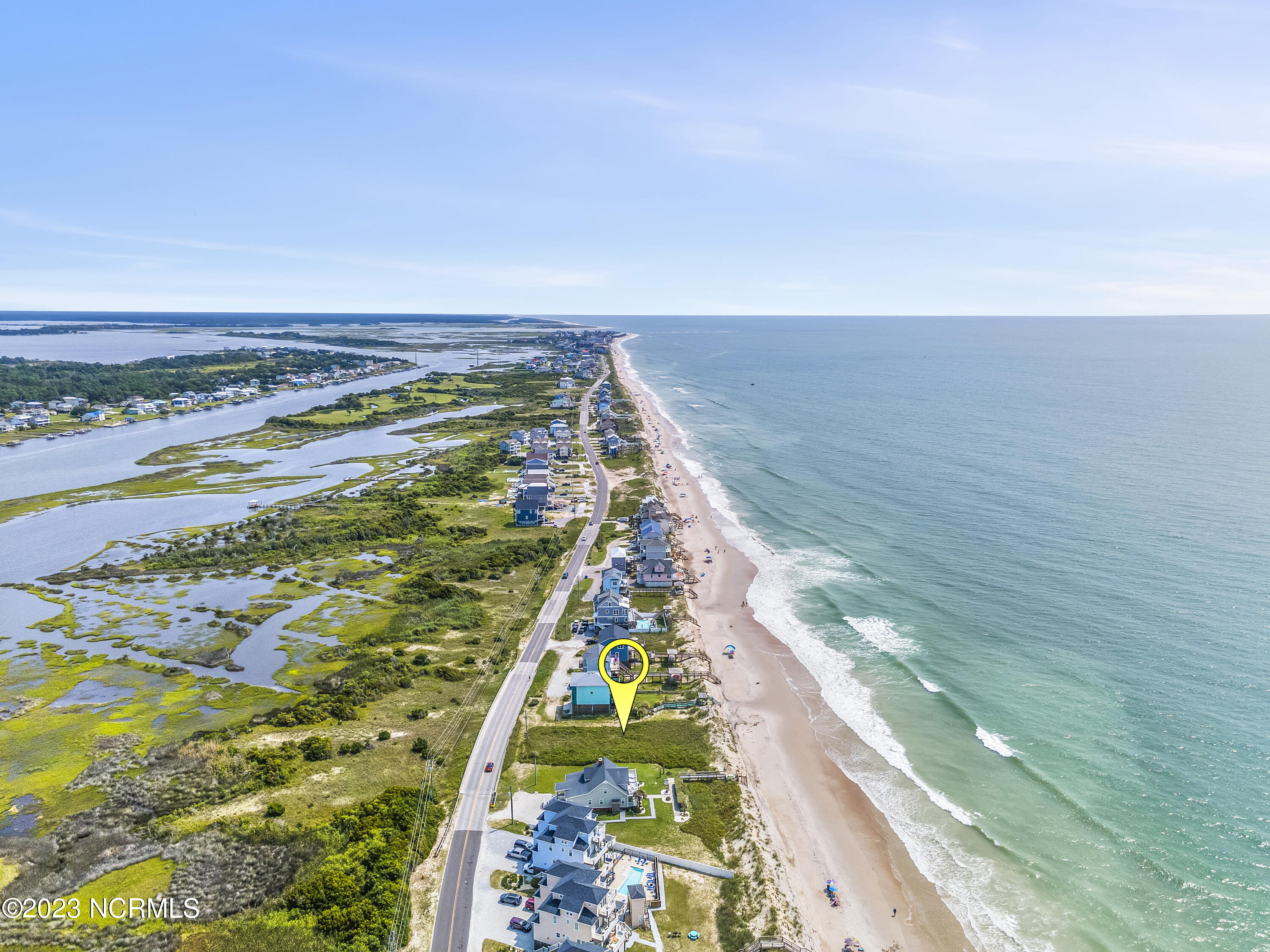 Lot 28 New River Inlet Road North Topsail Beach, NC 28460 - Photo 30 of 37 Drone Aerial