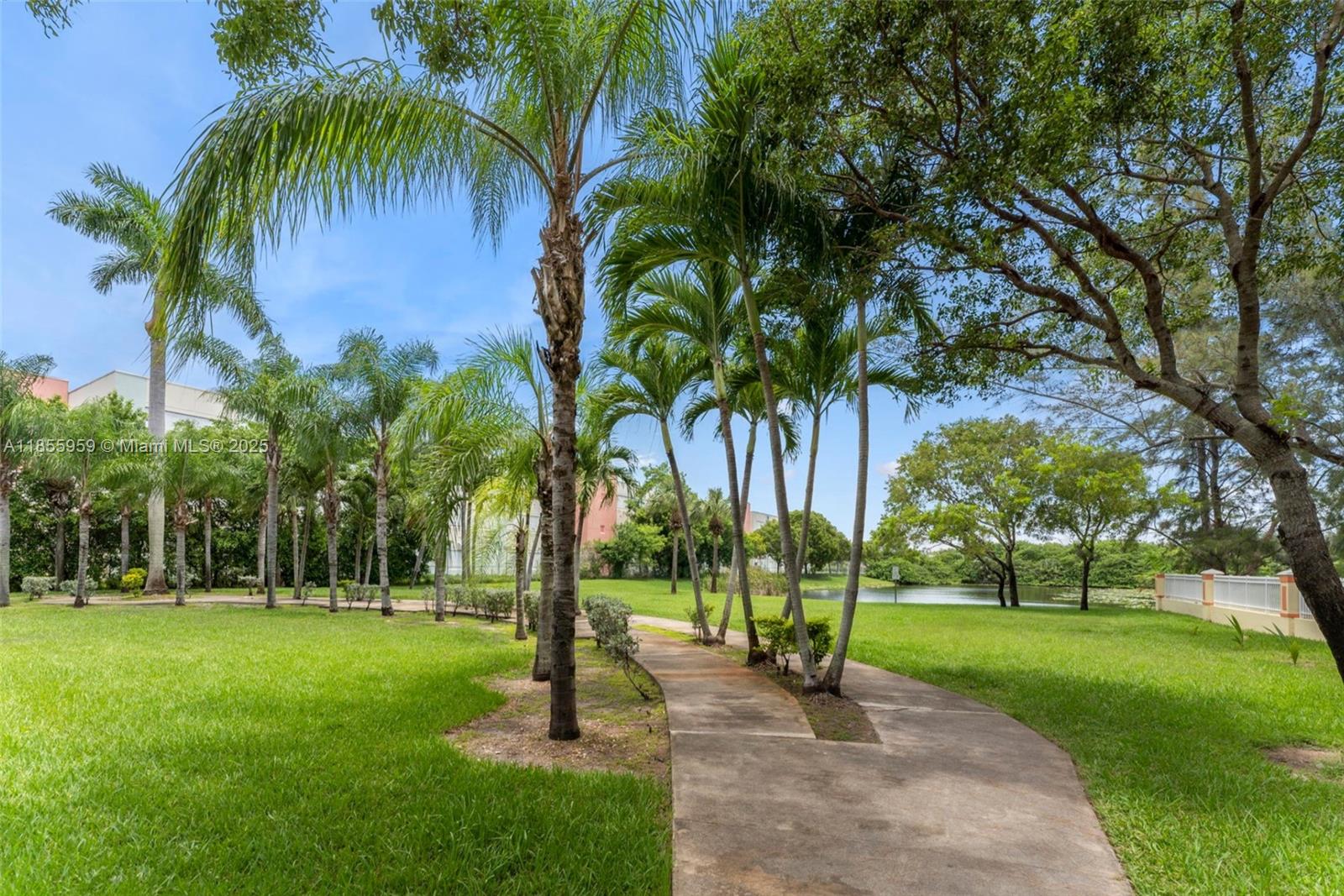 7423 Northwest 182nd Street Hialeah, FL 33015 - Photo 28 of 29 a view of a park with palm trees