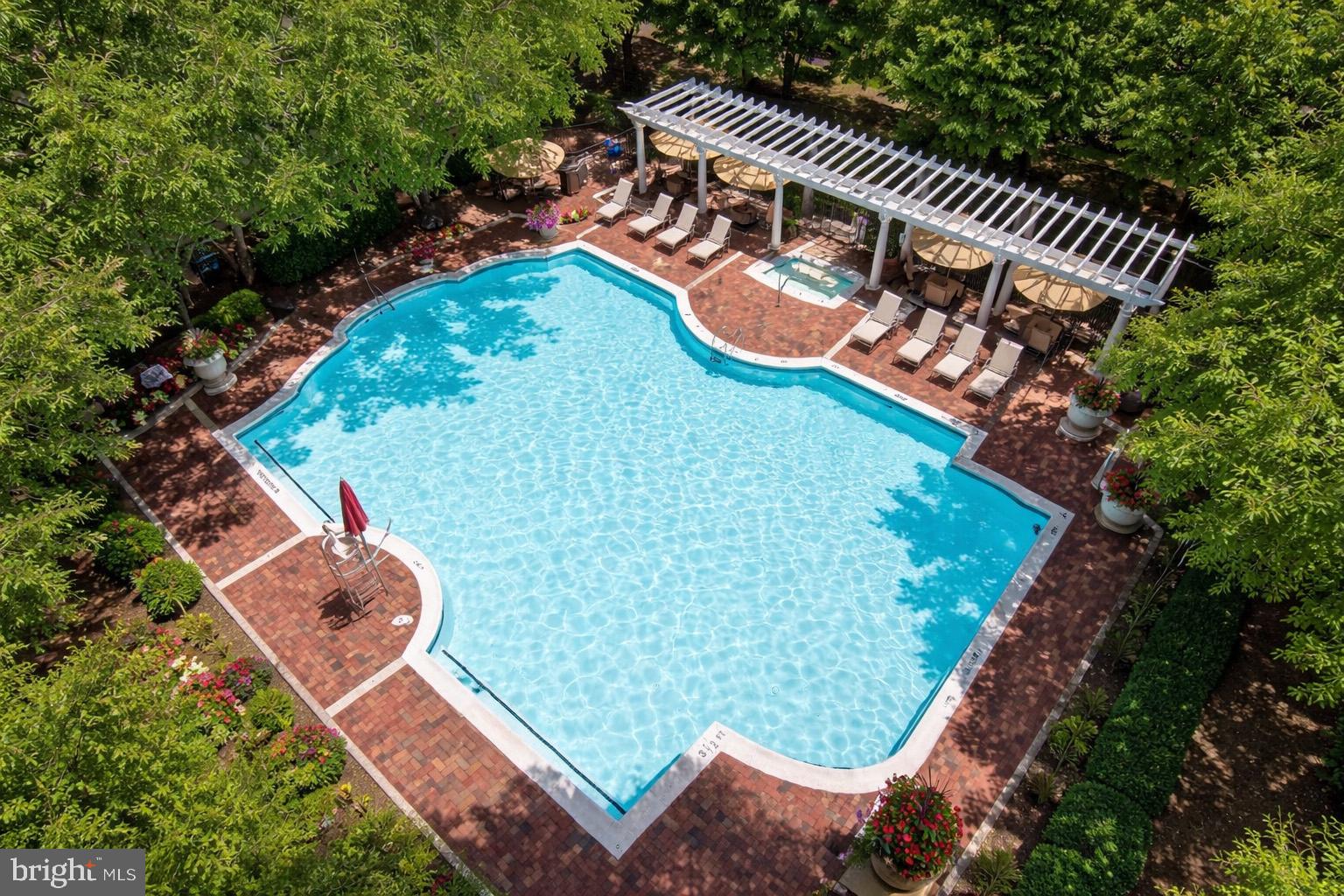 11800 Old Georgetown Road, Unit 1207 North Bethesda, MD 20852 - Photo 61 of 65 an aerial view of a house