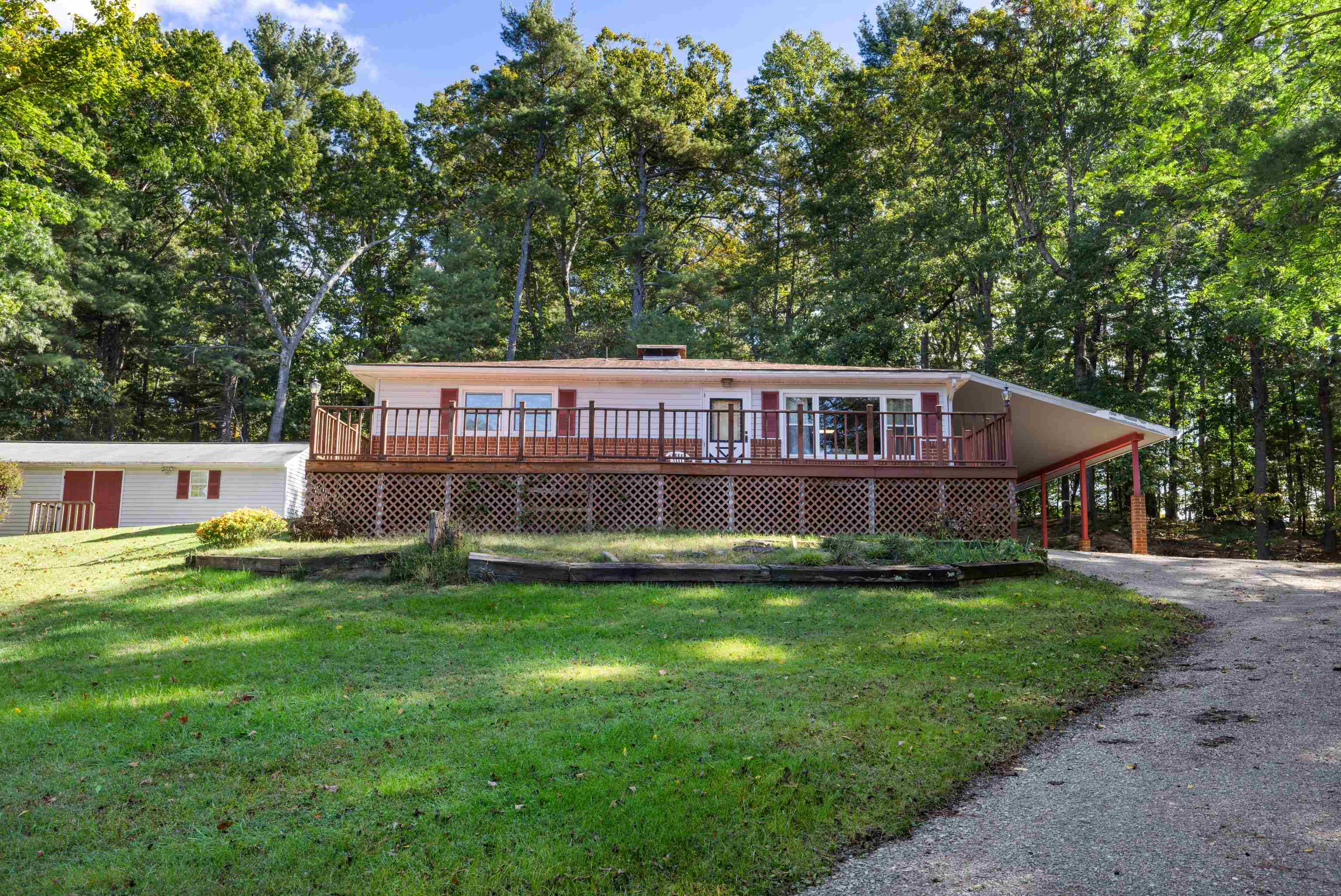 2106 Laurel Hill Road Staunton, VA 24401 - Photo 2 of 46 a view of a house with a yard and sitting area