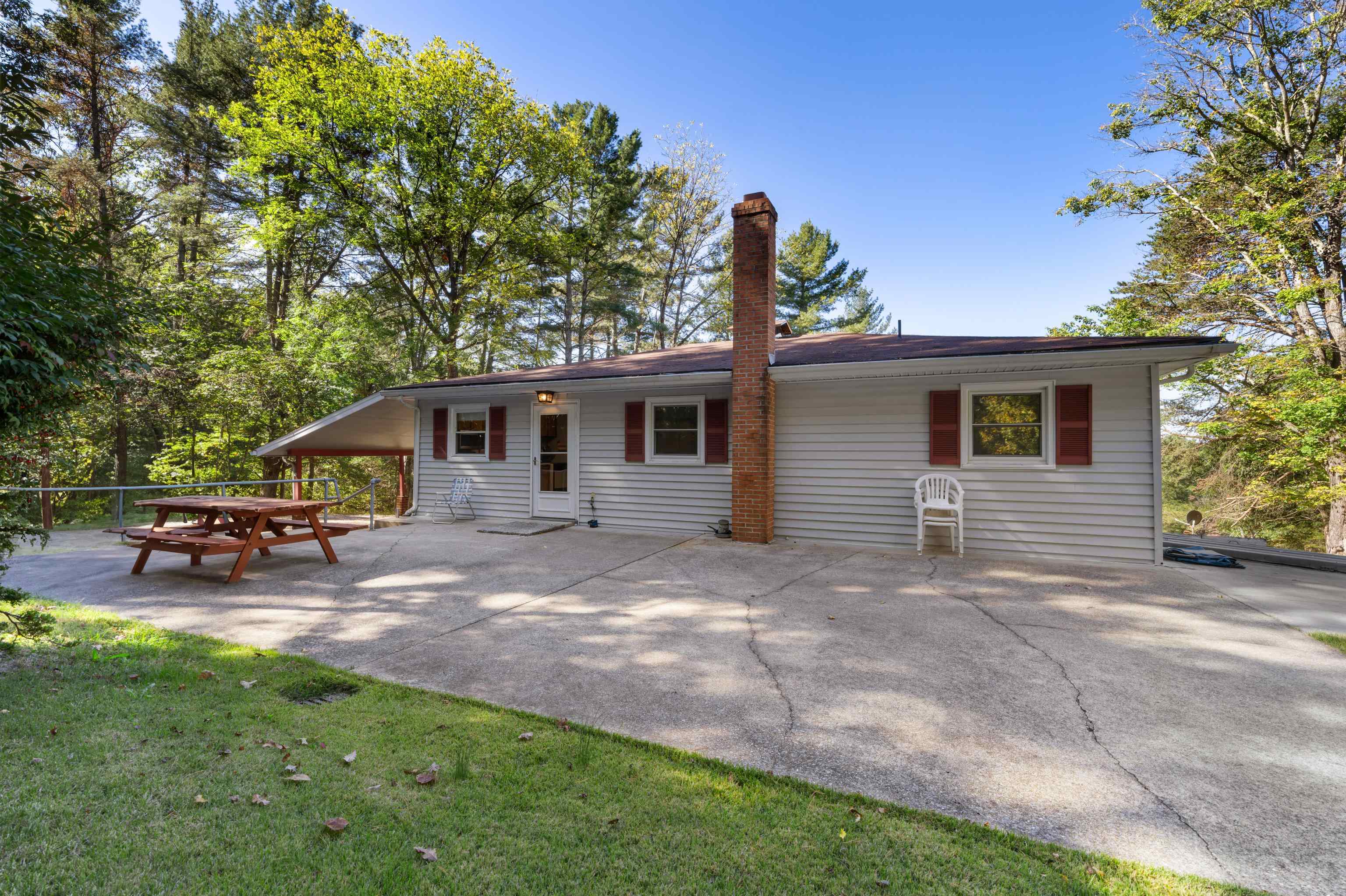 2106 Laurel Hill Road Staunton, VA 24401 - Photo 31 of 46 a view of a house with a yard and sitting area