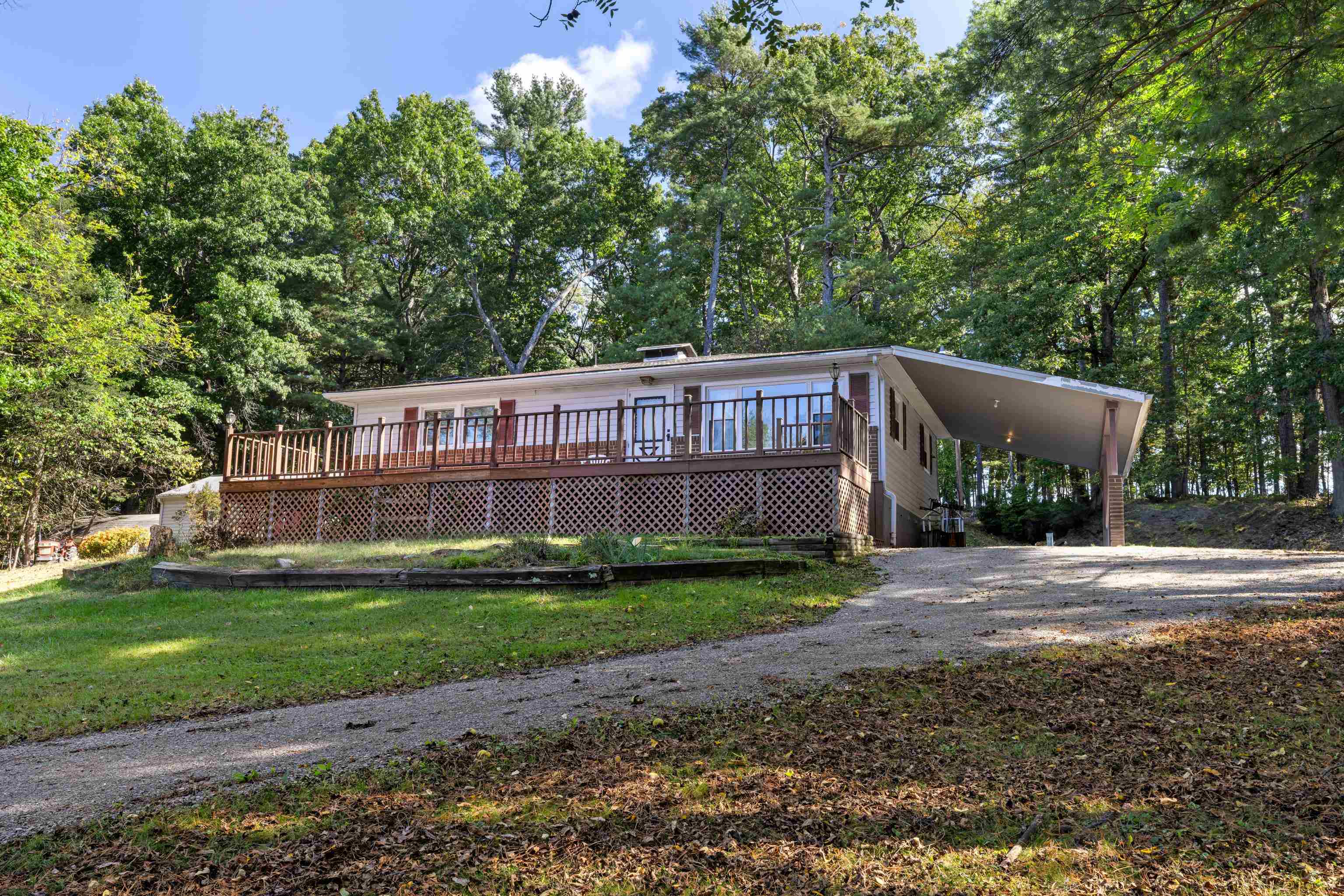 2106 Laurel Hill Road Staunton, VA 24401 - Photo 35 of 46 a view of a house with backyard and trees