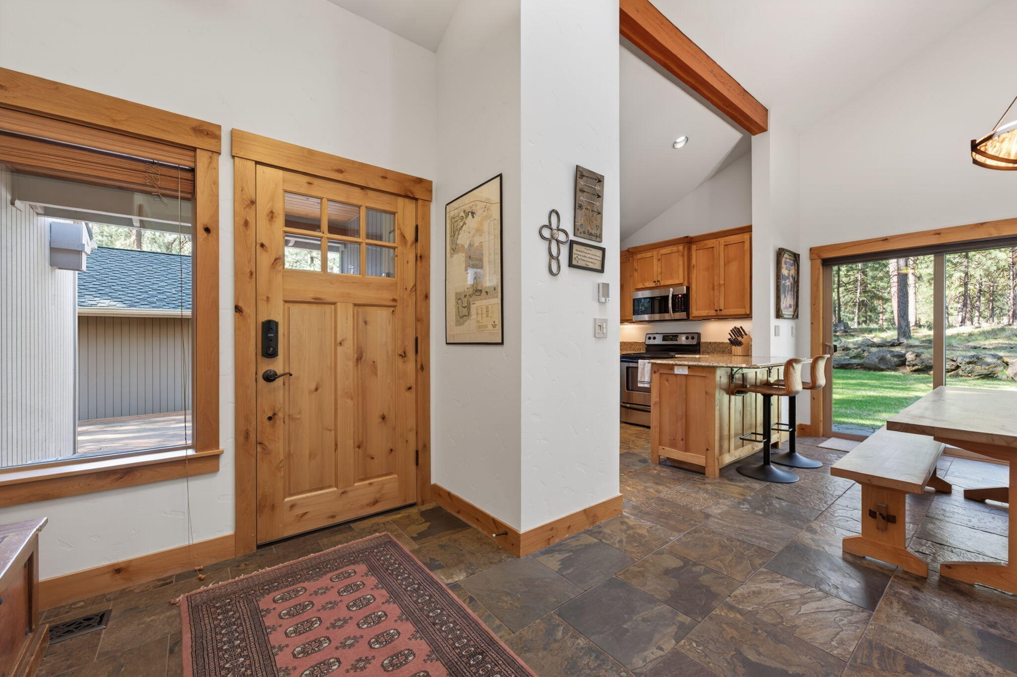 70800 Samphire, Unit RR3 Black Butte Ranch, OR 97759 - Photo 4 of 54 Interior Entry w/ slate tile flooring