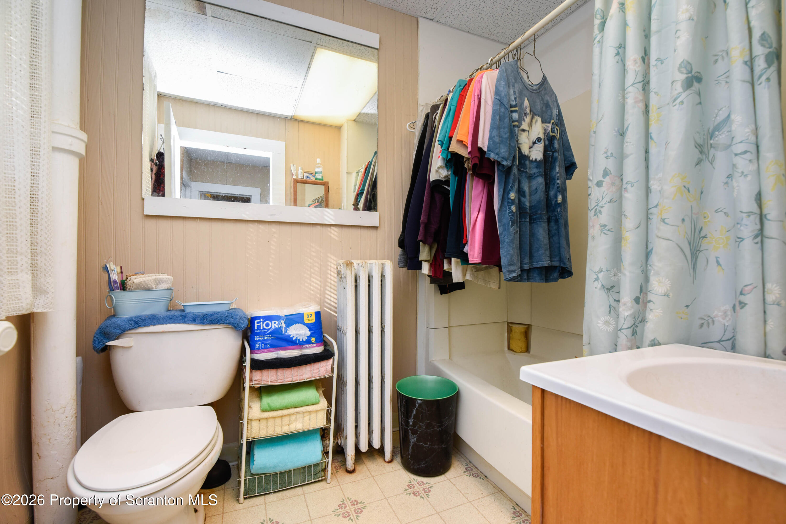 520 Main Street Archbald, PA 18403 - Photo 27 of 47 a bathroom with a toilet sink and vanity