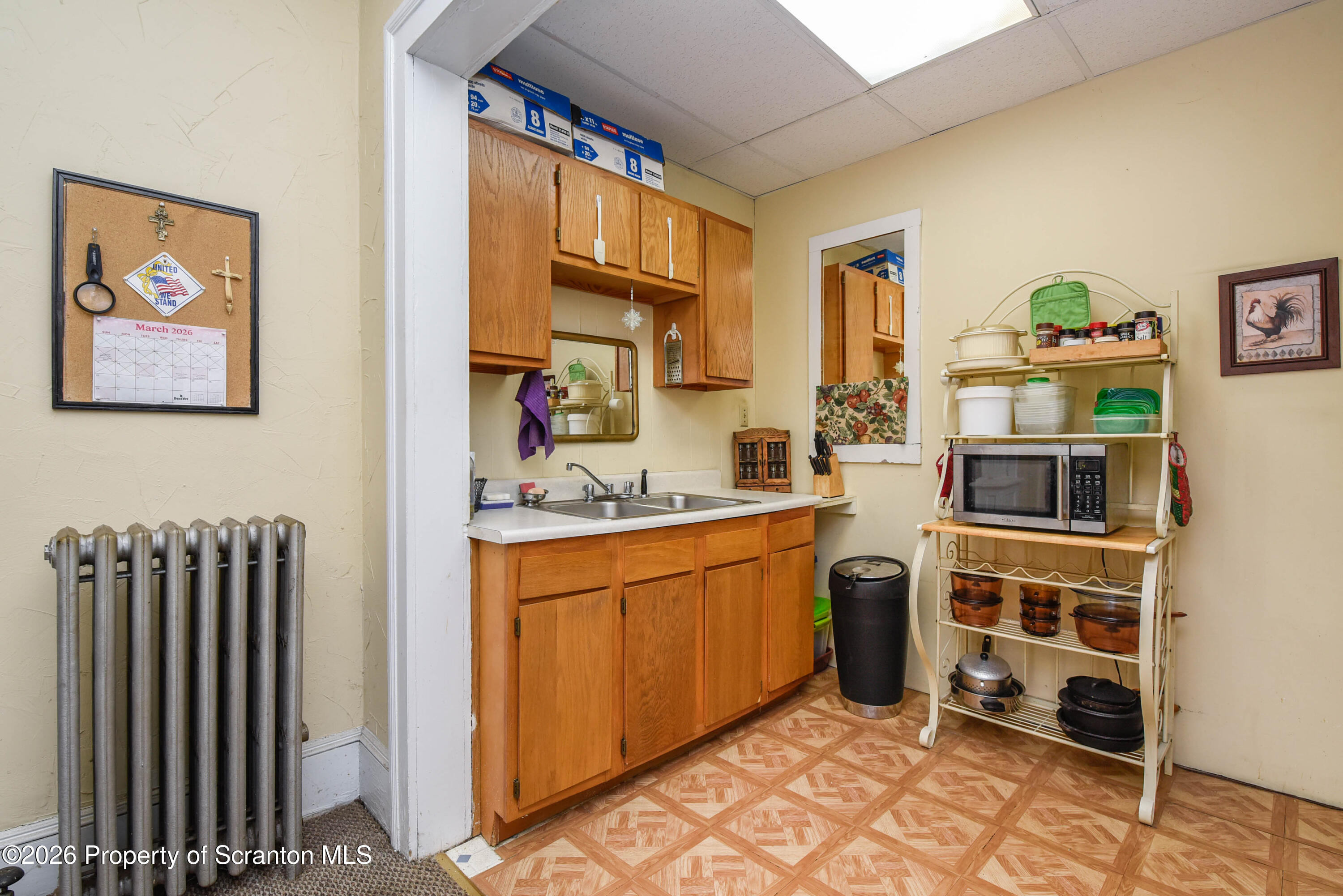 520 Main Street Archbald, PA 18403 - Photo 9 of 47 a room with furniture a washer and dryer