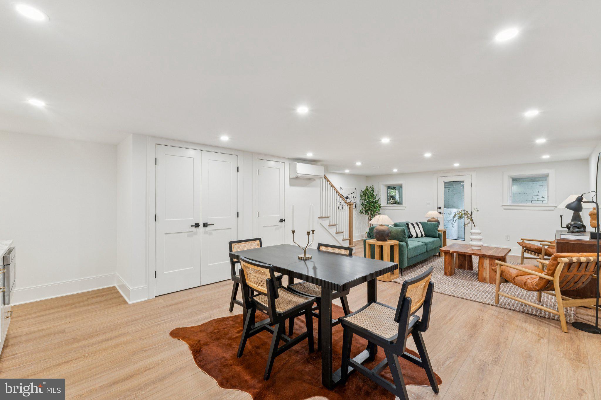 21 W Street Northwest Washington, DC 20001 - Photo 40 of 56 a view of a dining room with furniture