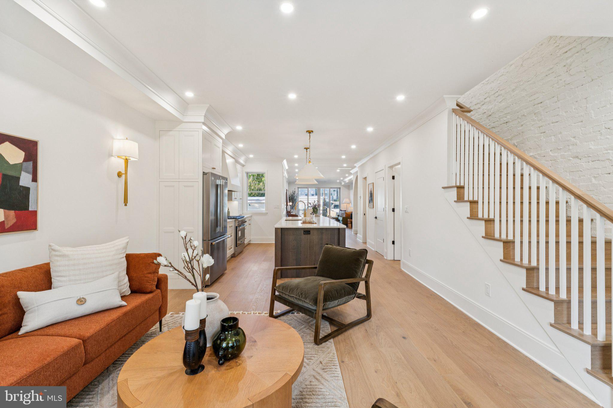 21 W Street Northwest Washington, DC 20001 - Photo 5 of 56 a living room with furniture and a wooden floor