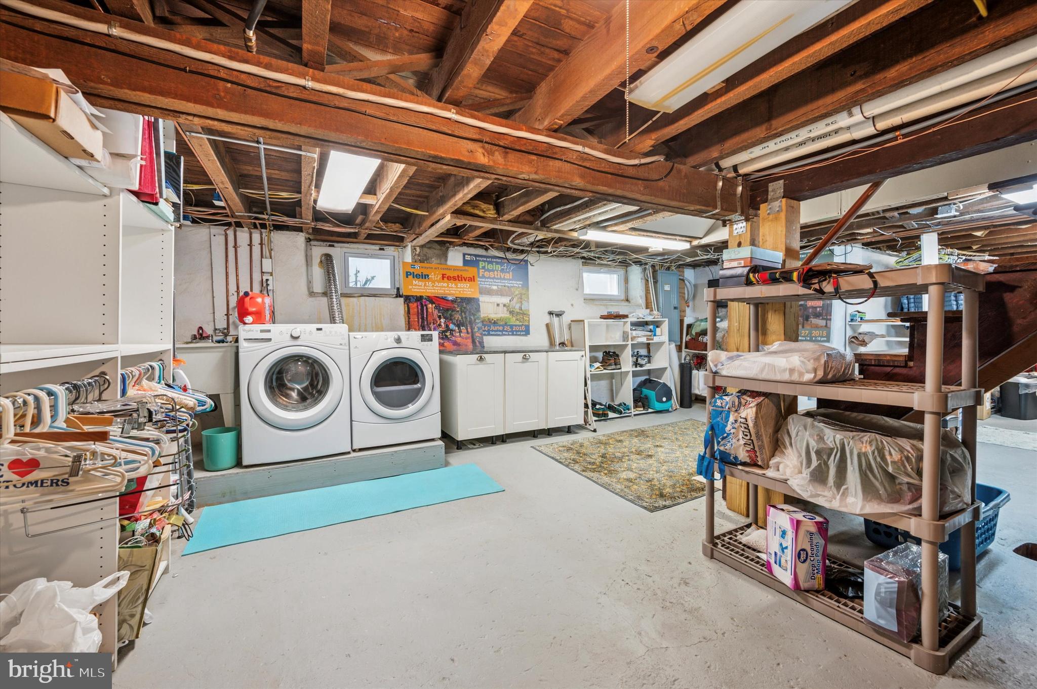 119 Francis Avenue Wayne, PA 19087 - Photo 23 of 26 a utility room with dryer and washer