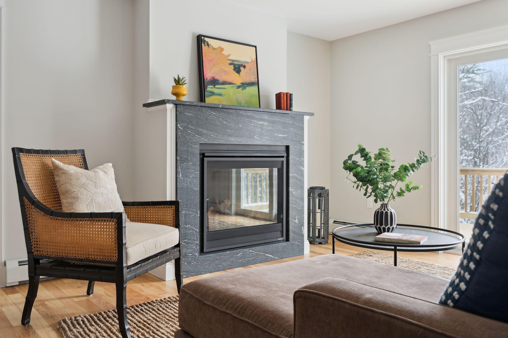 23 Poplar Ridge Road Gray, ME 04039 - Photo 12 of 35 Living Room Fireplace