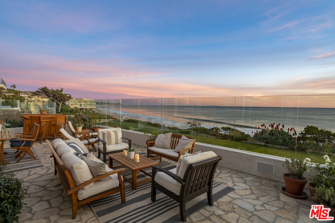31725 Sea Level Drive Malibu, CA 90265 - Photo 31 of 37 a view of a terrace with furniture
