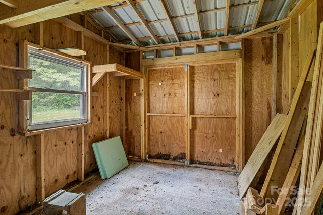 an aerial view of residential house with outdoor space