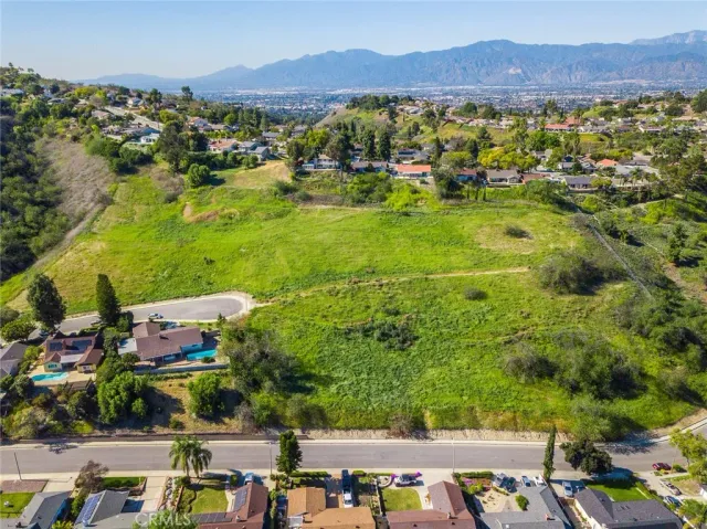 a view of city and mountain view