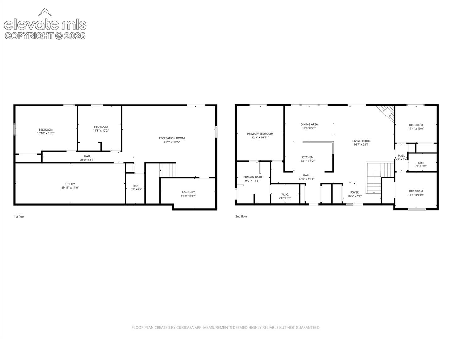 7869 Fort Smith Road Peyton, CO 80831 - Photo 50 of 50 Whole House Floor Plan