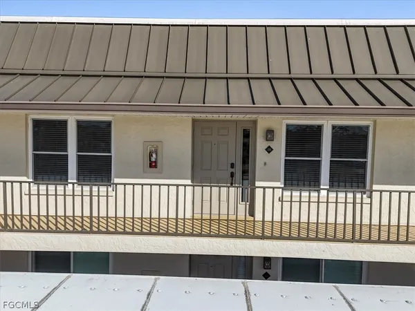 a view of a balcony