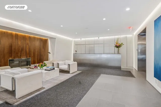 a view of city with tall buildings