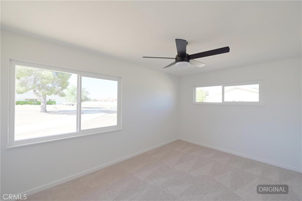 18190 Hiawatha Road Apple Valley, CA 92307 - Photo 16 of 28 Bedroom #2 (Disclaimer: Some images have been digitally enhanced with virtual staging to illustrate potential room layouts and furnishings. Actual property condition and features may vary. Buyer to verify all information independently).