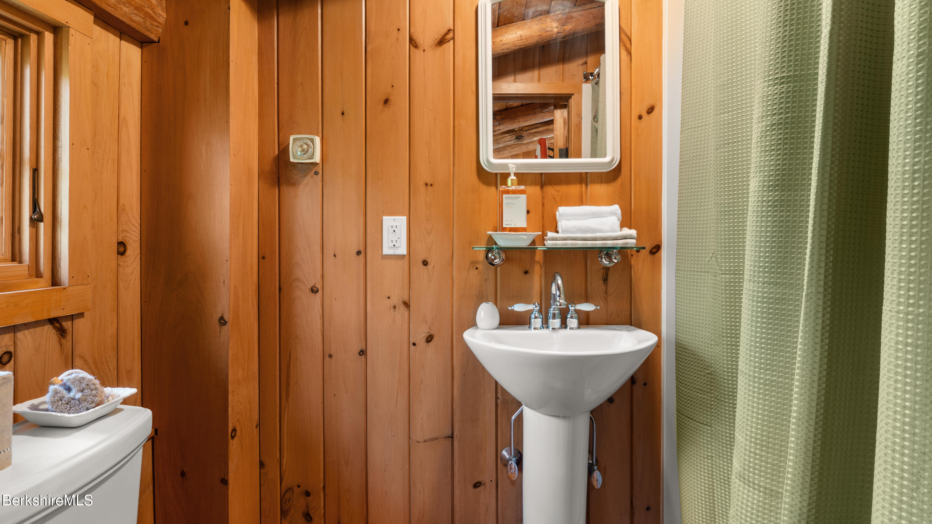 137 E Road Alford, MA 01266 - Photo 9 of 32 a bathroom with a sink and a mirror